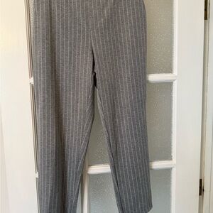 Banana Republic Women’s Grey Pinstripe Pants